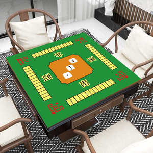 中国式の麻雀のテーブル マットの多人数参加型のチェスおよびカードの催し物